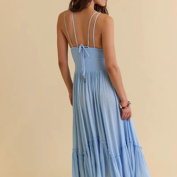 FREE PEOPLE free-est - Fun In The Sun Maxi in blue size XS - Picture 6 of 9
